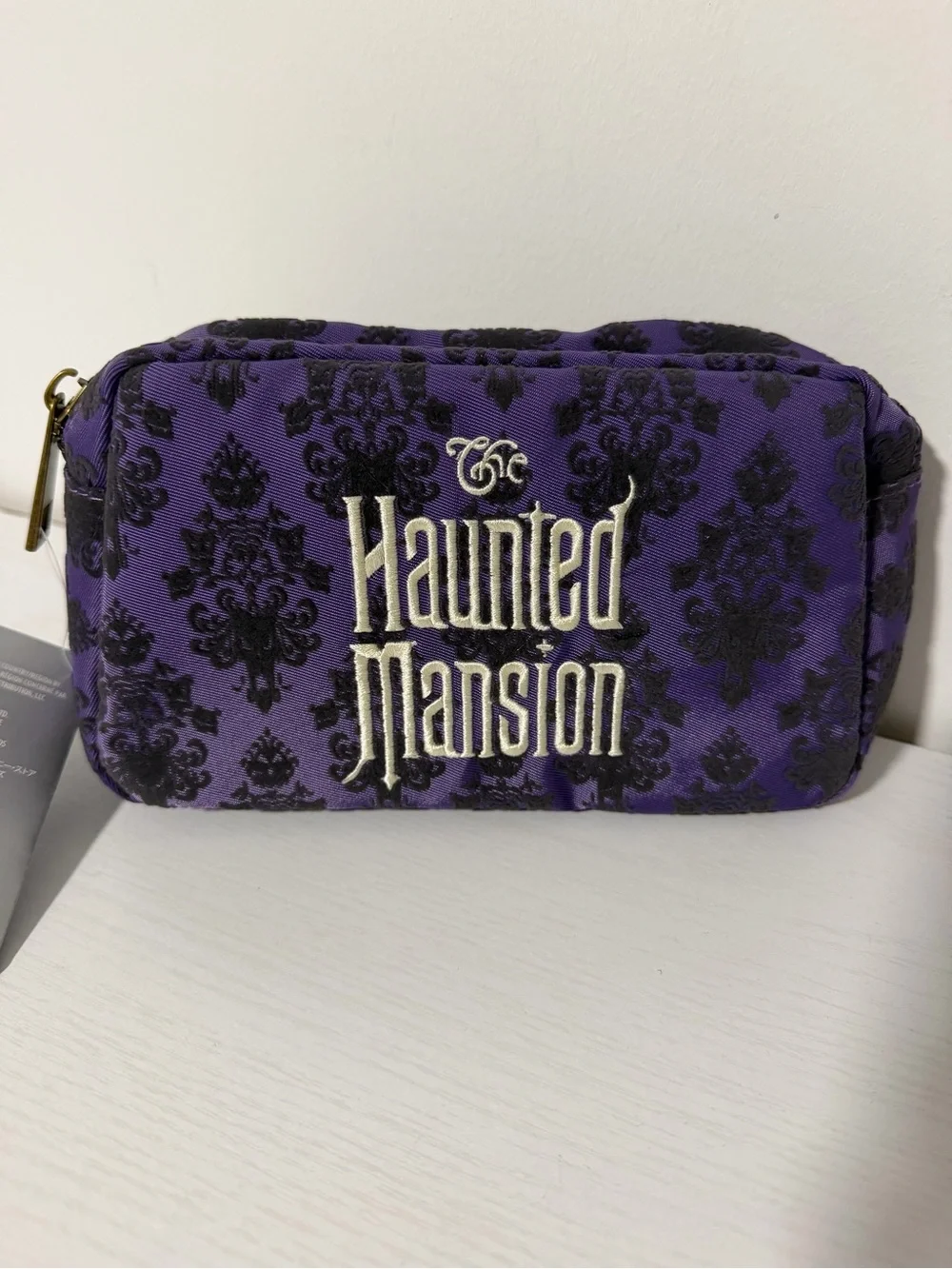 Disney Parks Haunted Mansion Wallpaper Belt Bag Fanny Pack Purple halloween